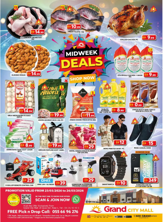 Midweek Deals - Grand City Mall