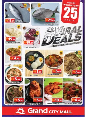 Wednesday Deals - Grand City Mall