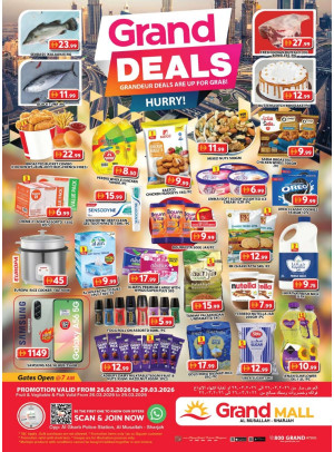 Weekend Deals - Grand Mall Sharjah