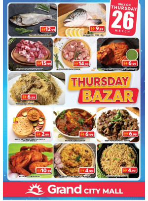 Thursday Bazar - Grand City Mall