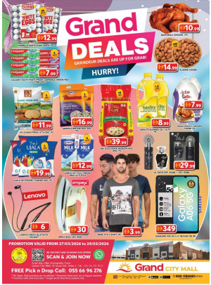 Weekend Deals - Grand City Mall