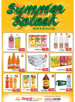 Summer Splash - Grand Hyper Muhaisnah