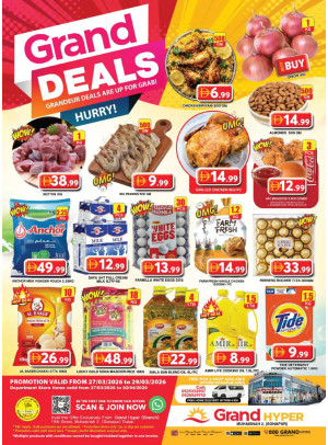 Weekend Deals - Grand Hyper Muhaisnah