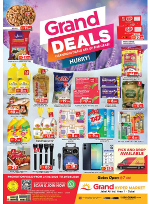 Weekend Deals - Grand Hypermarket Jebel Ali