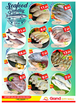 Seafood Sunday - Grand City Mall