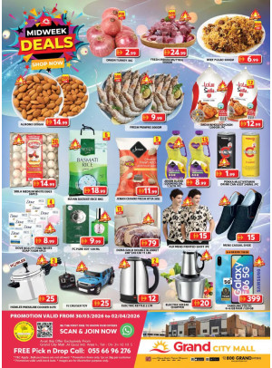 Midweek Deals - Grand City Mall