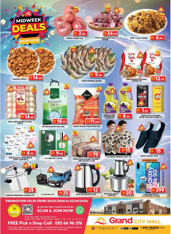 Midweek Deals - Grand City Mall
