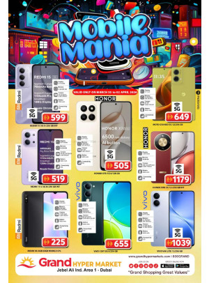 Mobile Mania - Grand Hypermarket Jebel Ali