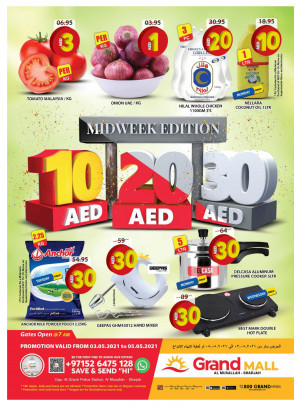 Midweek Deals - Grand Mall Sharjah
