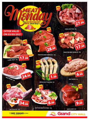 Meat Monday - Grand City Mall