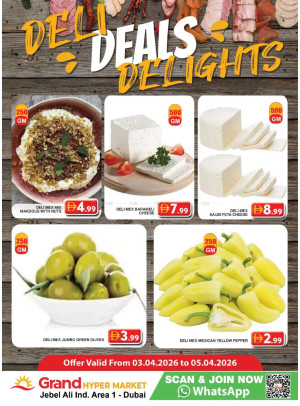 Delicious Feast - Grand Hypermarket Jebel Ali
