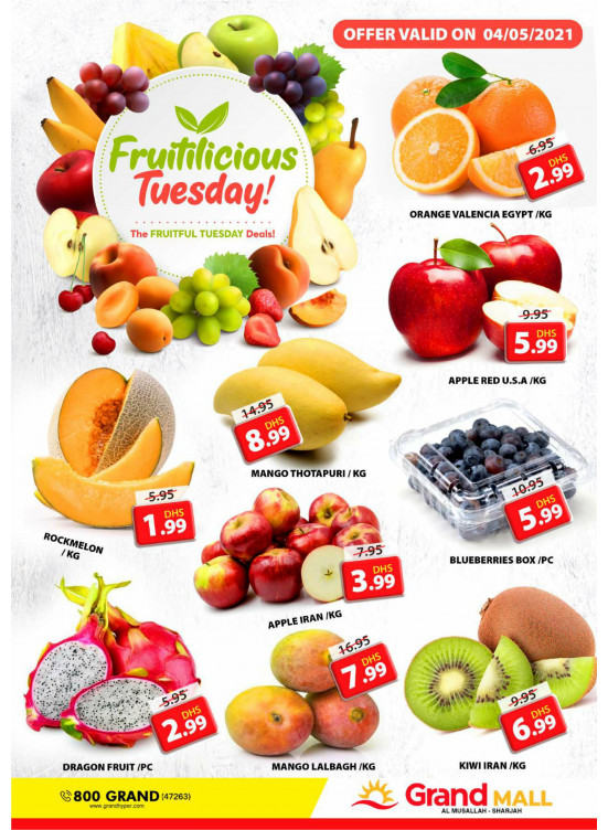 Fruitilicious Tuesday - Grand Mall Sharjah