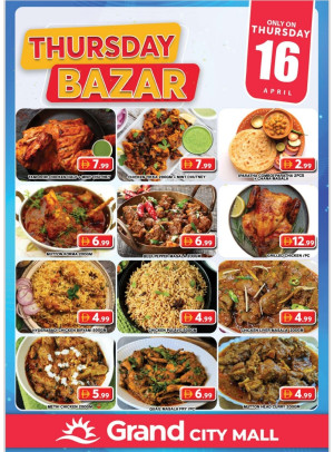 Thursday Bazar - Grand City Mall