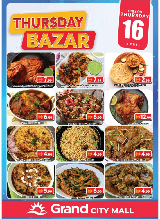 Thursday Bazar - Grand City Mall