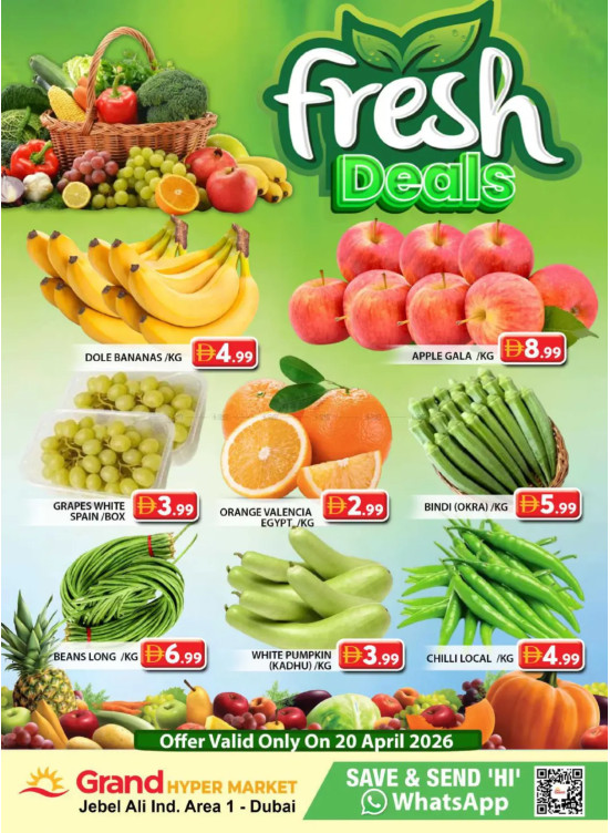 Fresh Deals - Grand Hypermarket Jebel Ali