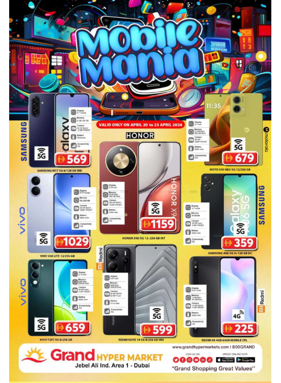 Mobile Mania - Grand Hypermarket Jebel Ali