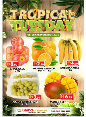Fruitilicious Tuesday - Grand Hypermarket Jebel Ali