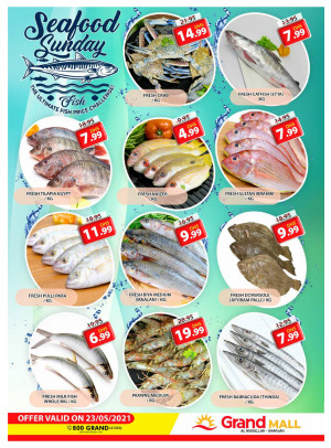 Seafood Sunday - Grand Mall Sharjah