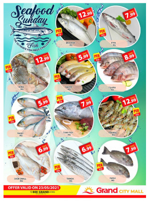 Seafood Sunday - Grand City Mall