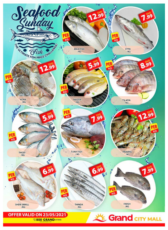 Seafood Sunday - Grand City Mall