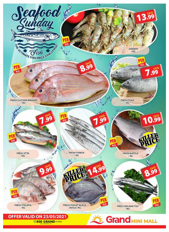 Seafood Sunday - Grand Mini Mall