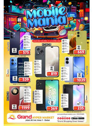 Mobile Mania - Grand Hypermarket Jebel Ali