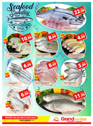 Seafood Sunday - Grand Hyper Muhaisnah