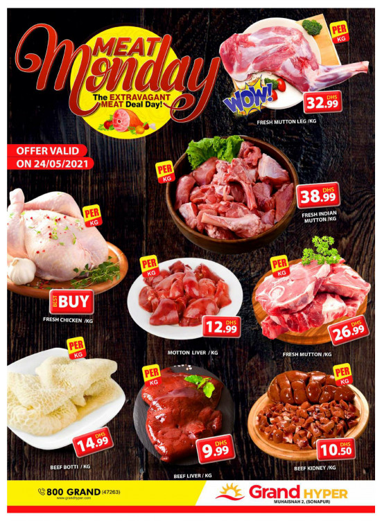 Meat Monday - Grand Hyper Muhaisnah