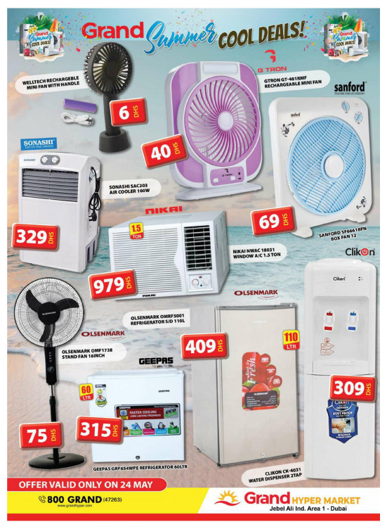 Grand Summer Cool Deals - Grand Hypermarket Jebel Ali