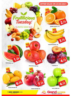 Fruitilicious Tuesday - Grand Hyper Muhaisnah