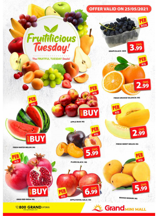 Fruitilicious Tuesday - Grand Mini Mall
