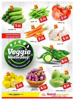 Veggie Wednesday - Grand Hypermarket Jebel Ali