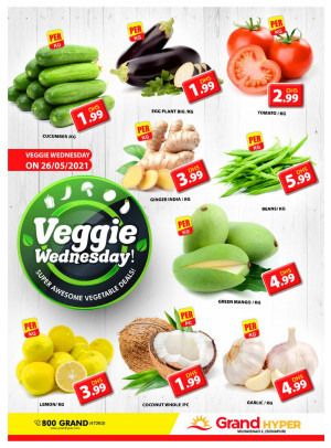 Veggie Wednesday - Grand Hyper Muhaisnah