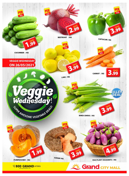 Veggie Wednesday - Grand City Mall