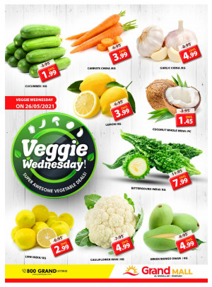 Veggie Wednesday - Grand Mall Sharjah