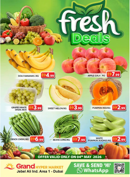 Fresh Deals - Grand Hypermarket Jebel Ali