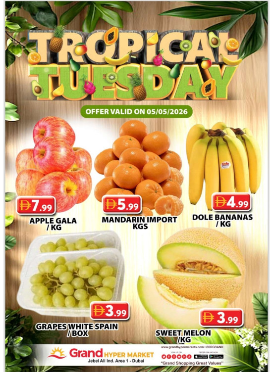 Fruitilicious Tuesday - Grand Hypermarket Jebel Ali