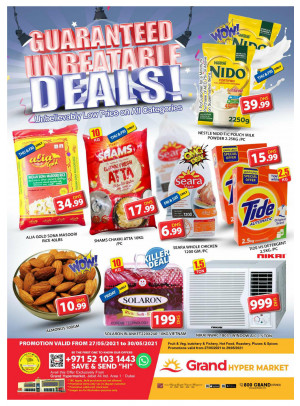 Grand Deals - Grand Hypermarket Jebel Ali