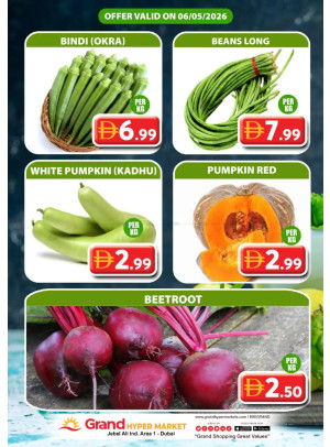 Veggie Wednesday - Grand Hypermarket Jebel Ali