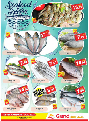 Seafood Sunday - Grand Mini Mall
