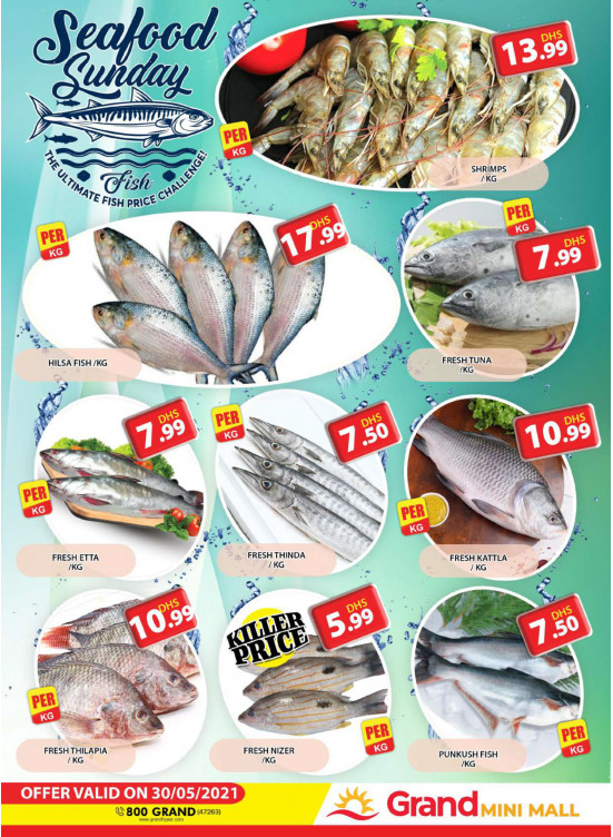 Seafood Sunday - Grand Mini Mall