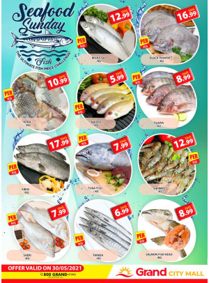 Seafood Sunday - Grand City Mall