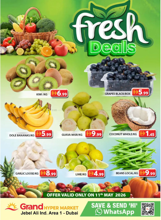 Fresh Deals - Grand Hypermarket Jebel Ali