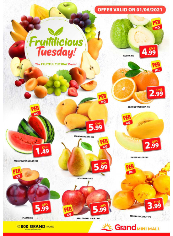 Fruitilicious Tuesday - Grand Mini Mall