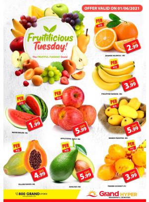 Fruitilicious Tuesday - Grand Hyper Muhaisnah