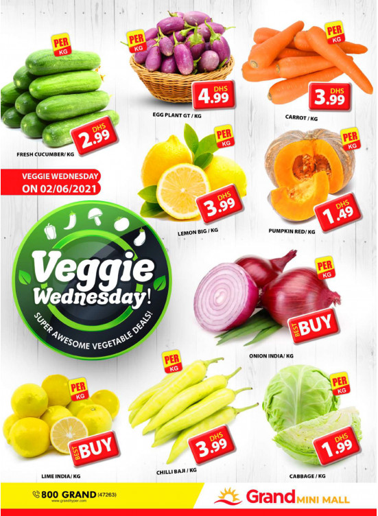 Veggie Wednesday - Grand Mini Mall