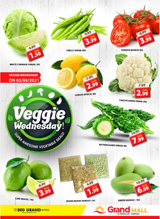 Veggie Wednesday - Grand Mall Sharjah