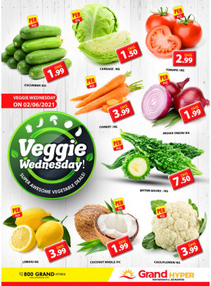 Veggie Wednesday - Grand Hyper Muhaisnah