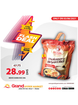Flash Deal - Grand Hypermarket Jebel Ali