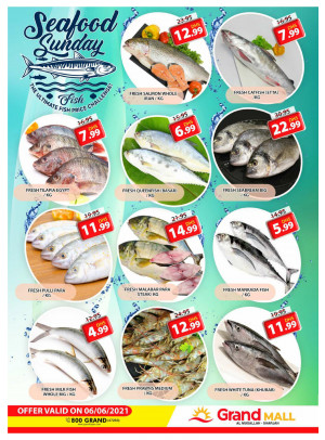 Seafood Sunday - Grand Mall Sharjah